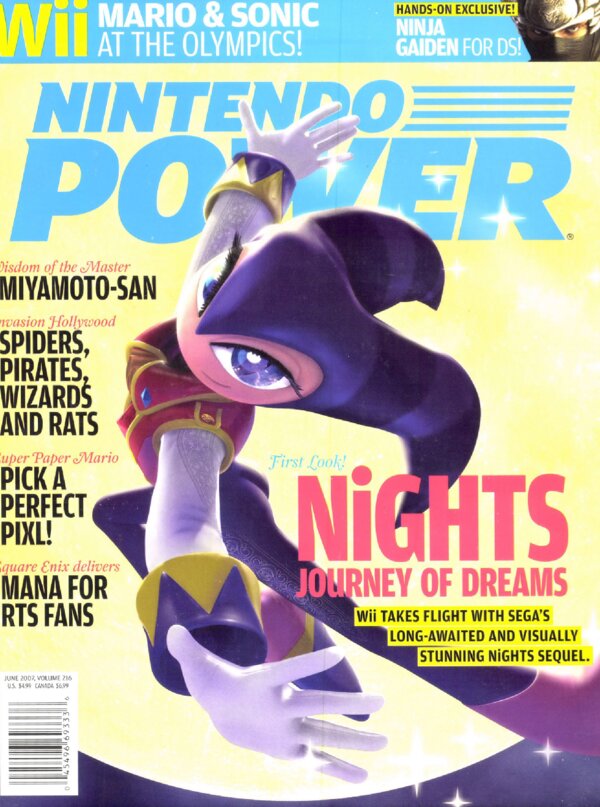 Nintendo Power Issue 216 (June 2007) cover